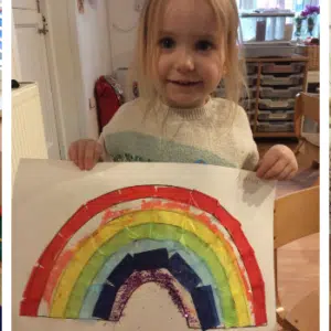 rainbow paintings