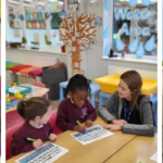 students reading different books